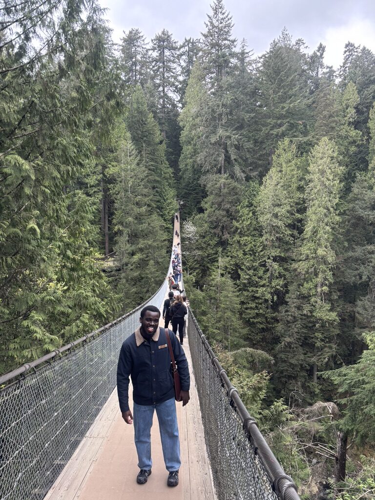 me on the suspension bridge