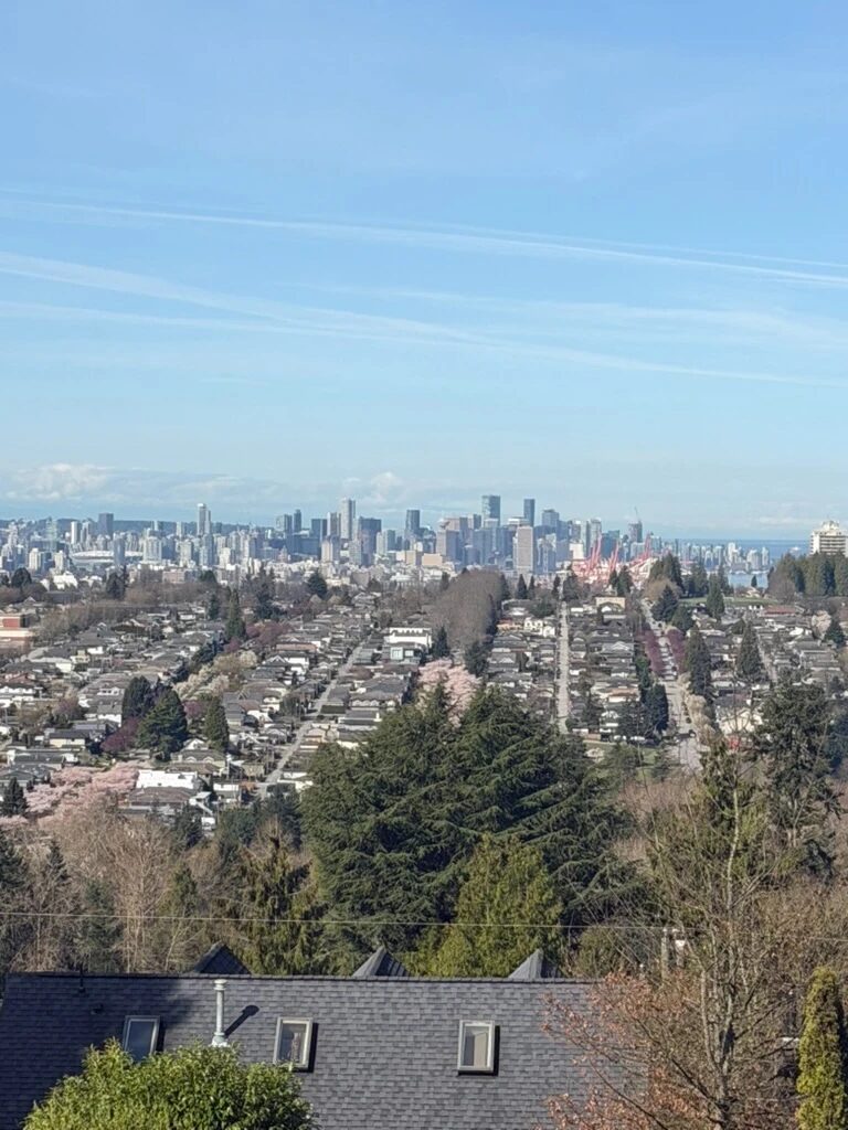 Vancouver view from Capitol Hill