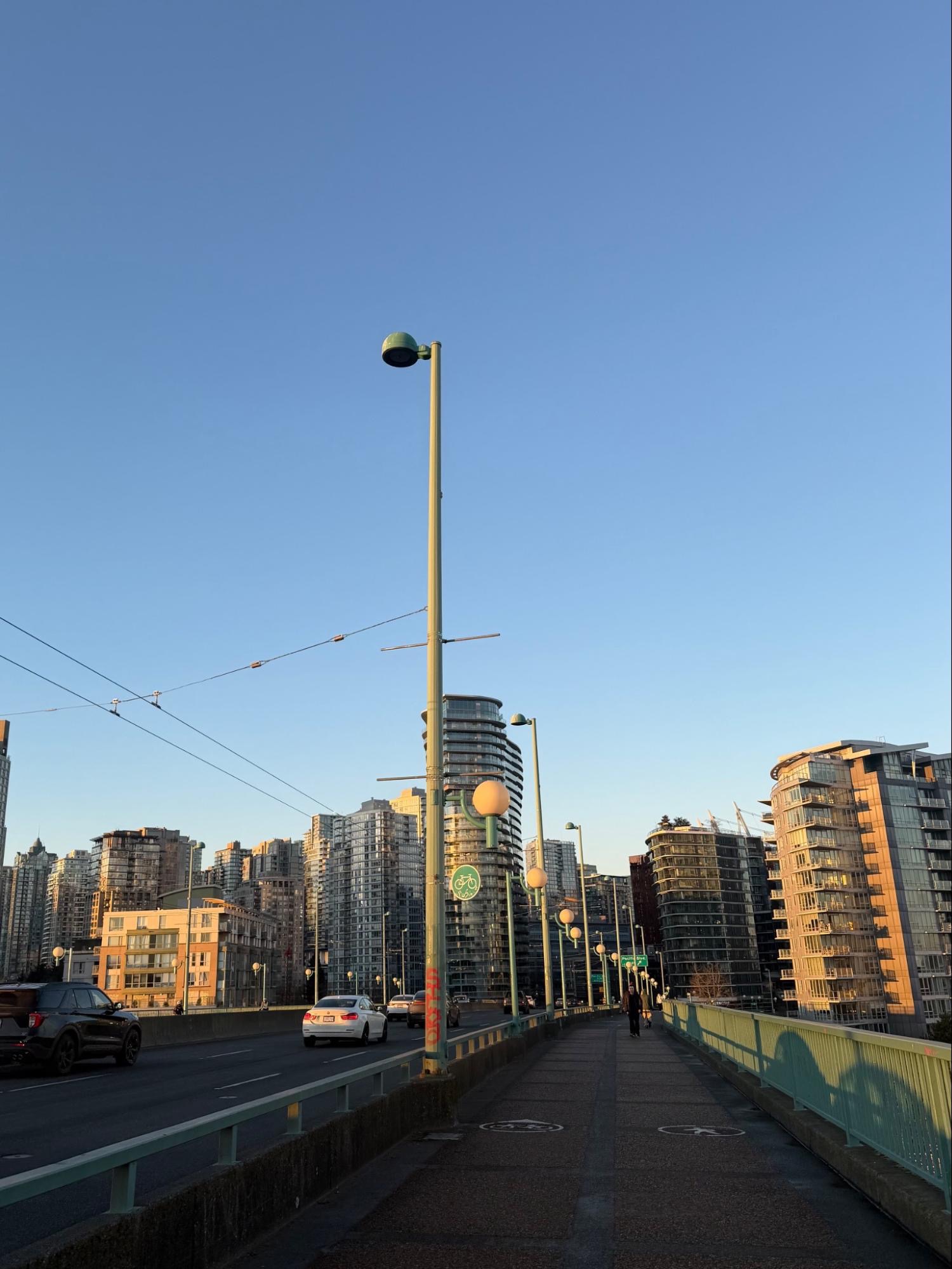 one last look before the bridge