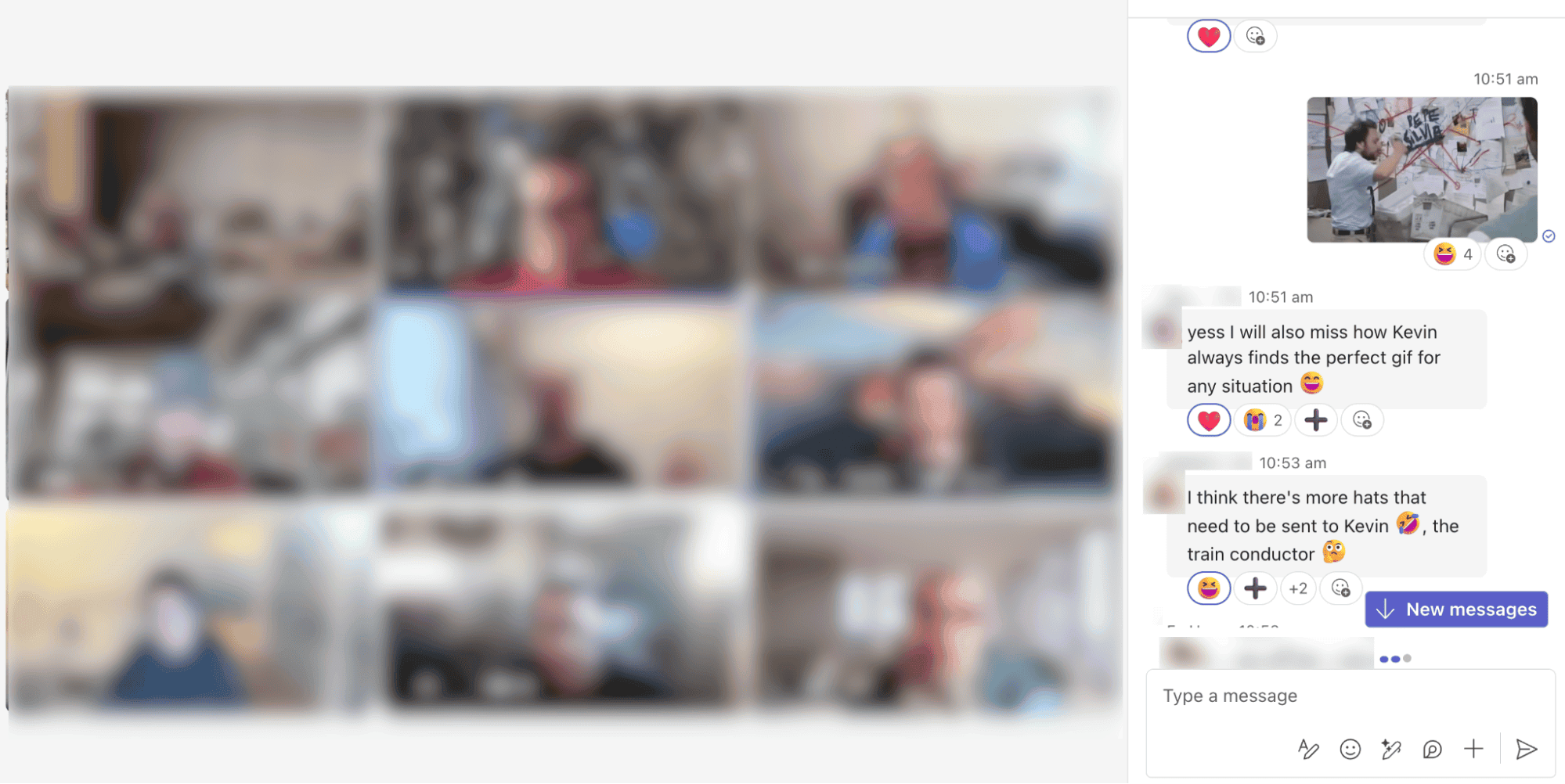 last call with the team