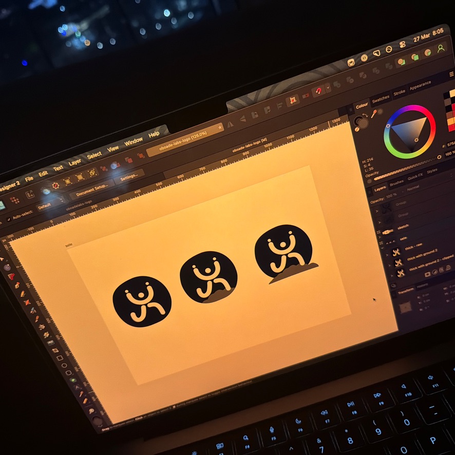 logo traced in Affinity Designer