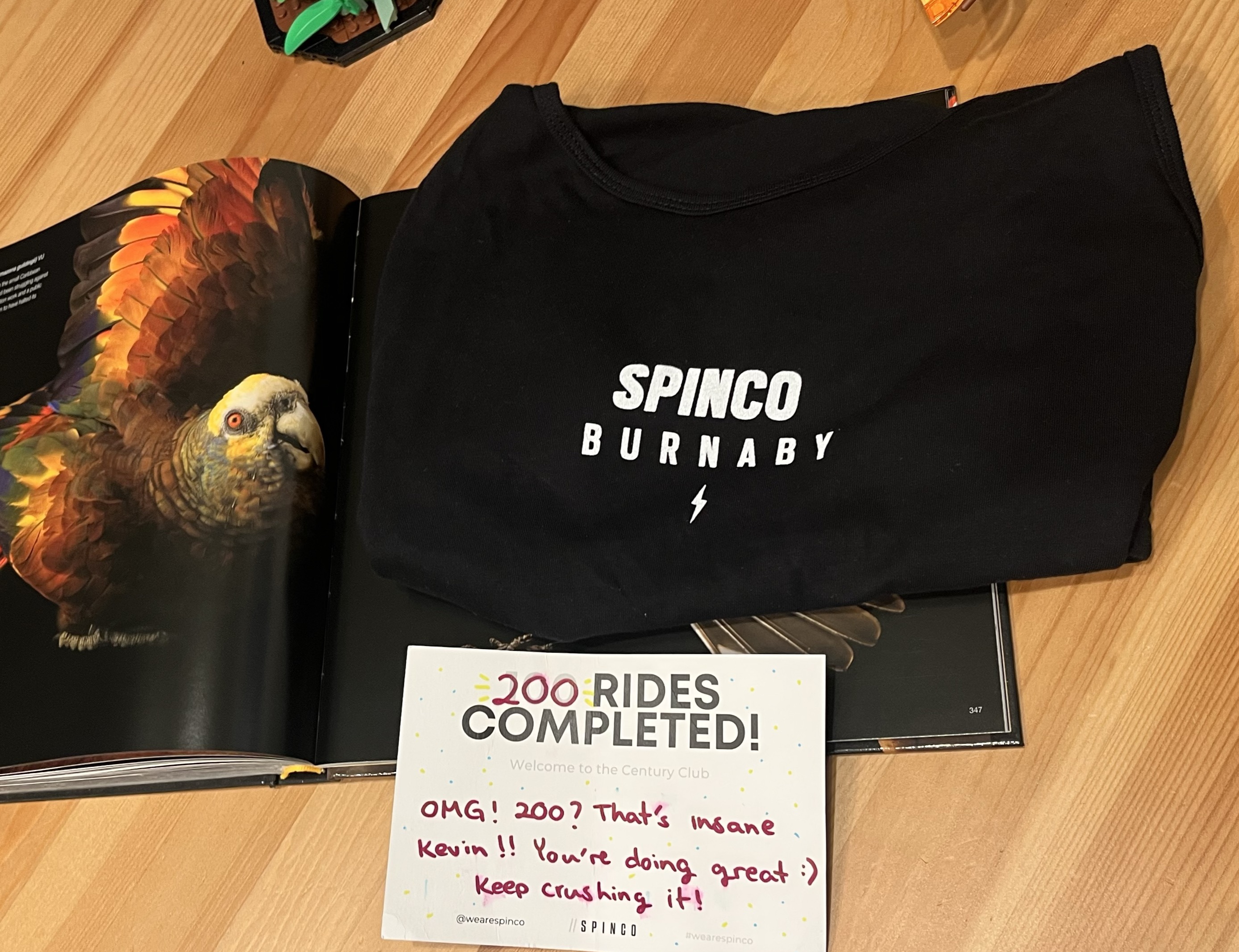 Card after 200 rides