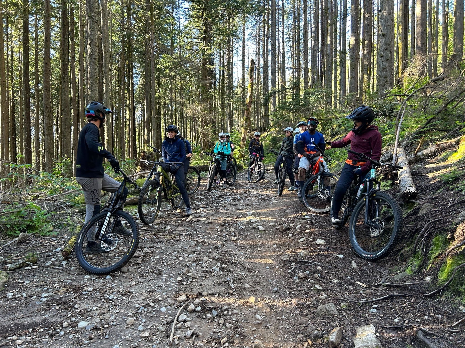 In one training session, we had a pro MTB racer show us a thing or two