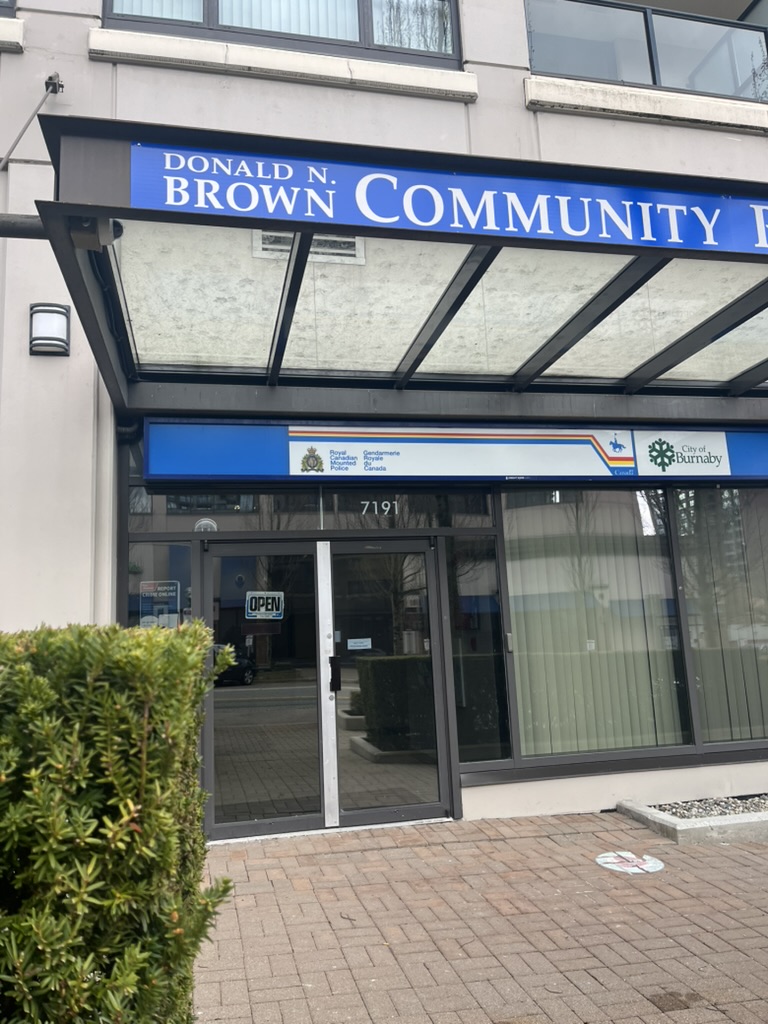 RCMP police station building