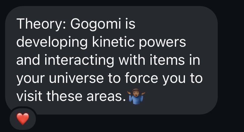 Social media comment about invisible hand