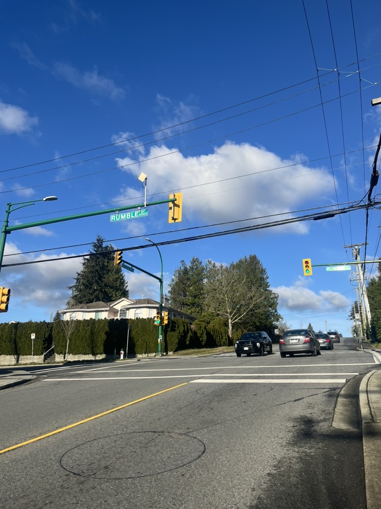 Going up Patterson Ave. 'Oh look, the 14th truck!'