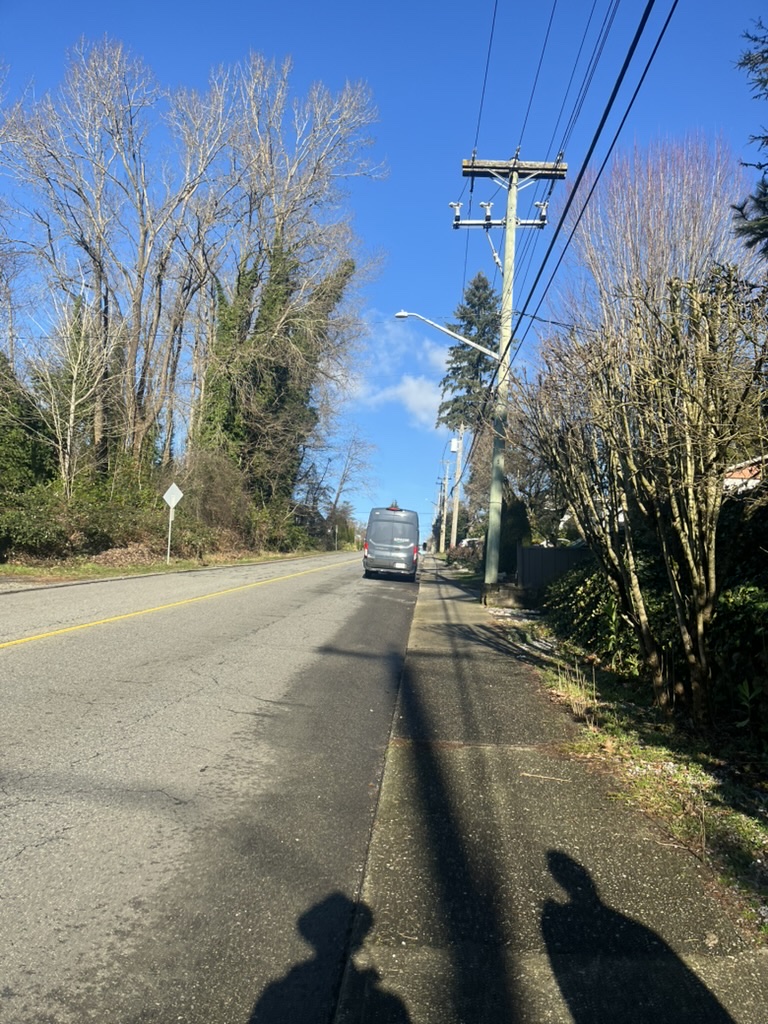 Going up Patterson Ave. 'Oh look, the 14th truck!'